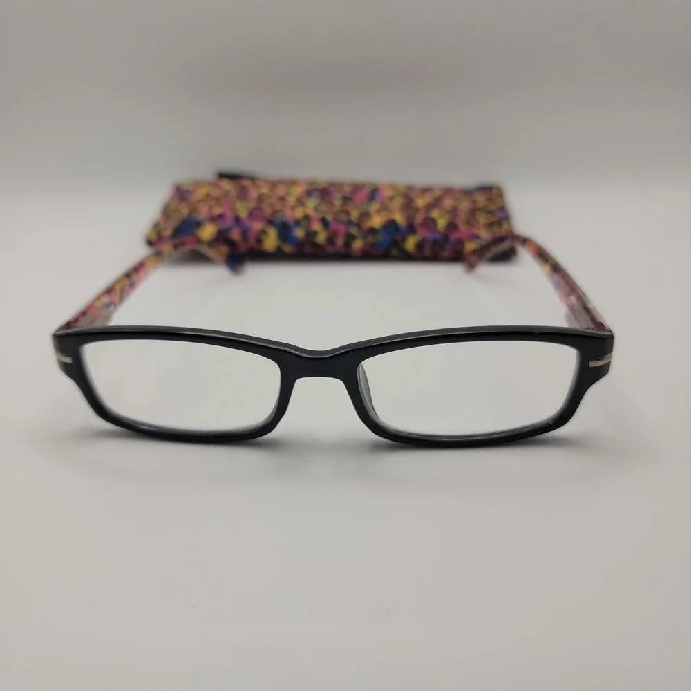Sight‎ Station Alexa Reading Glasses +2.50 PLO715 Black Pink Leopard 58 PD